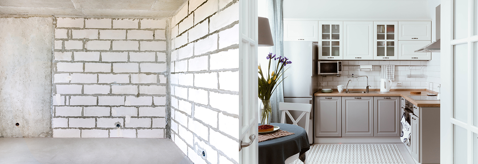 Renovated with a 203K Loan.