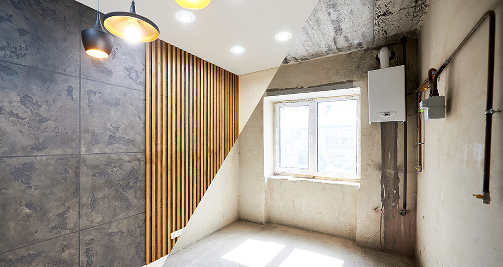 Renovated with a 203K Loan.